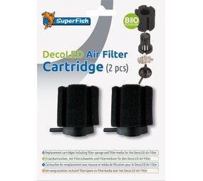 Superfish Deco LED Luftfilterkartusche 2x Superfish Deco LED Luftfilterkartusche 2x