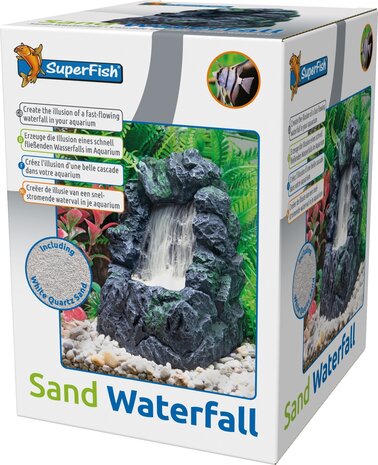 Superfish Deco Sand Wasserfall Set Superfish Deco Sand Wasserfall Set