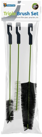 Superfish Dreiteiliges Reinigungsbürsten-Set Superfish Dreiteiliges Reinigungsbürsten-Set