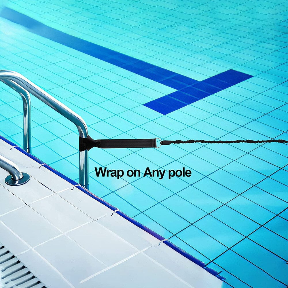 AquastoreXL Verstellbares Schwimmtrainingsset mit elastischem Seil