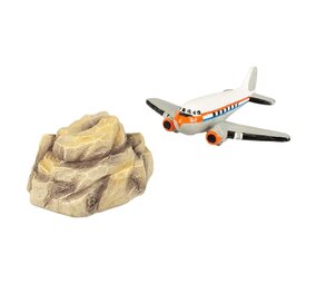 Aqua D'ella Flugzeug Dakota Aquariumdekoration