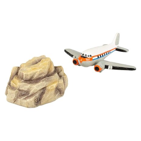 Aqua D'ella Flugzeug Dakota Aquariumdekoration