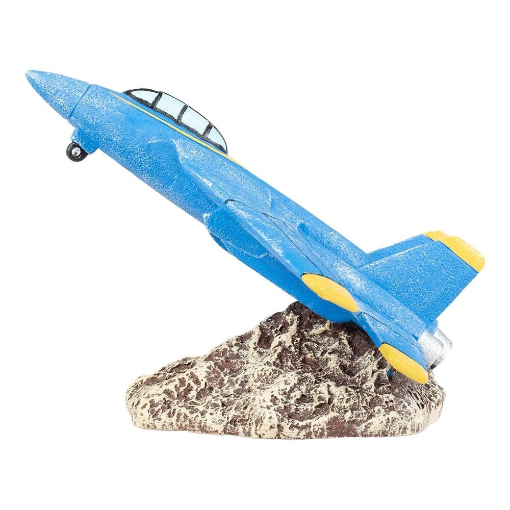 Aqua D'ella F-14 Tomcat Flugzeug Aquariumdekoration – Mehrfarbig