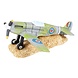 Aqua D'ella Spitfire Flugzeug Aquariumdekoration