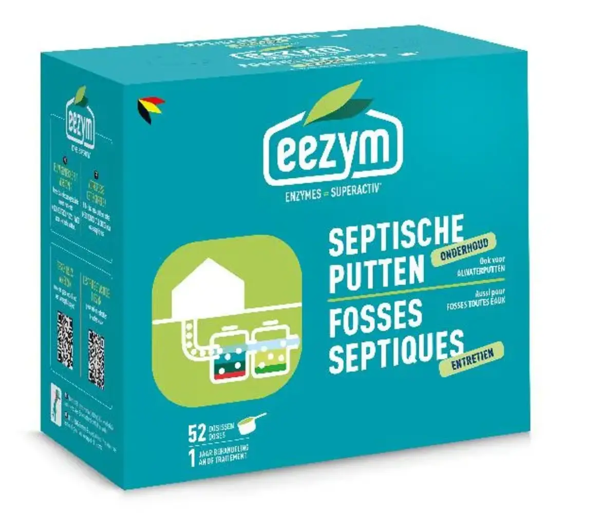 Eezym Wartung von Sickergruben 52x Dosierung