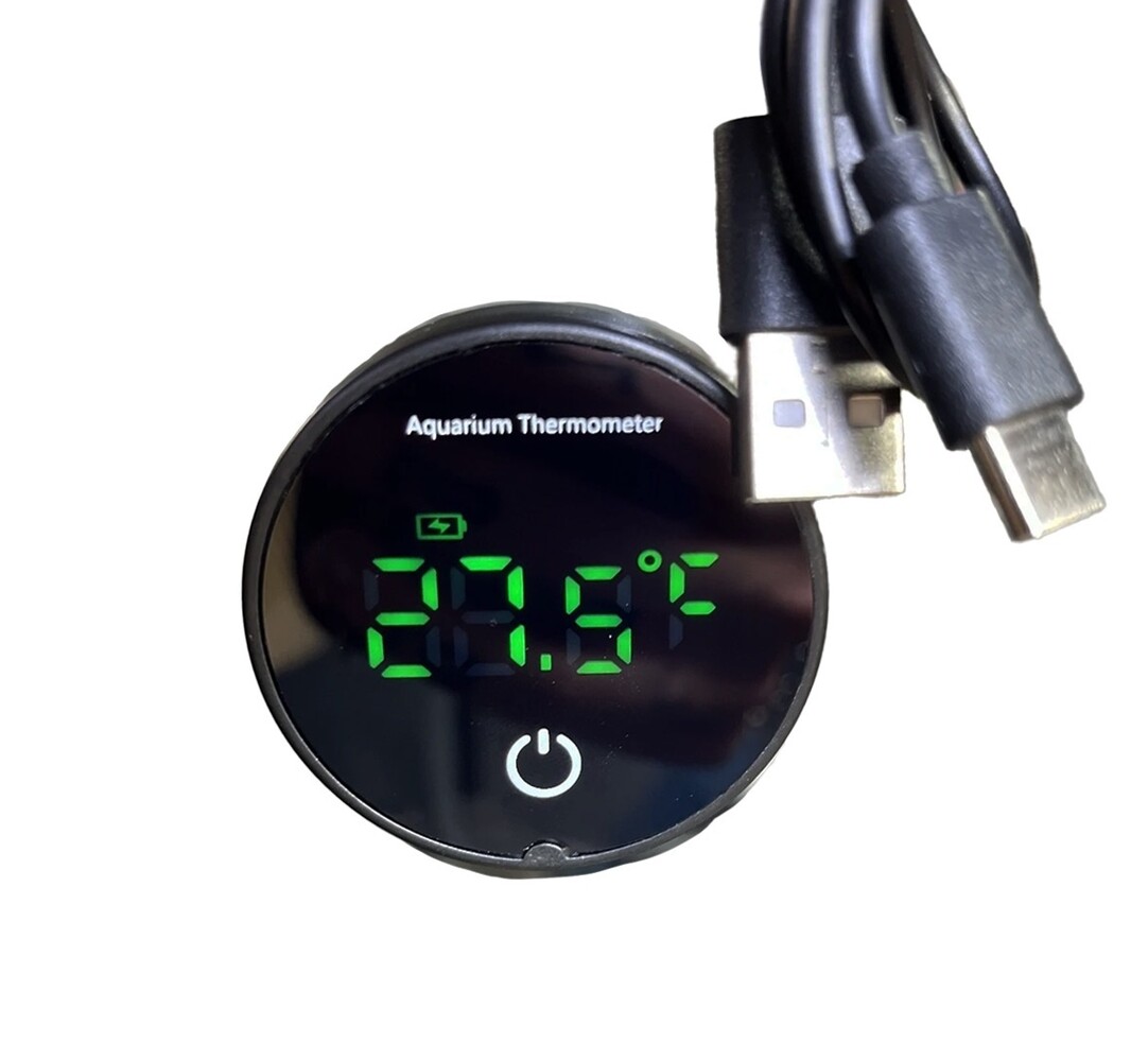 AquastoreXL Aquarium/Terrarium Thermometer Wiederaufladbar