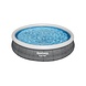 Bestway Schwimmbecken Fast Set rund Rattan 366
