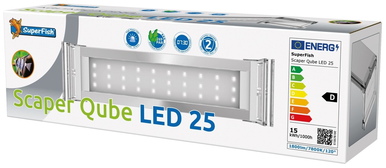 Superfish Scaper Qube 25 LED