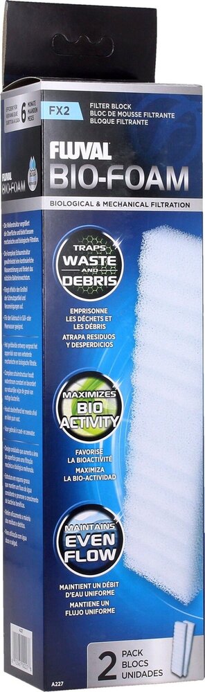 Fluval FL FX2 Bio-Schaum 2 Stück Fluval FL FX2 Bio-Schaum 2 Stück