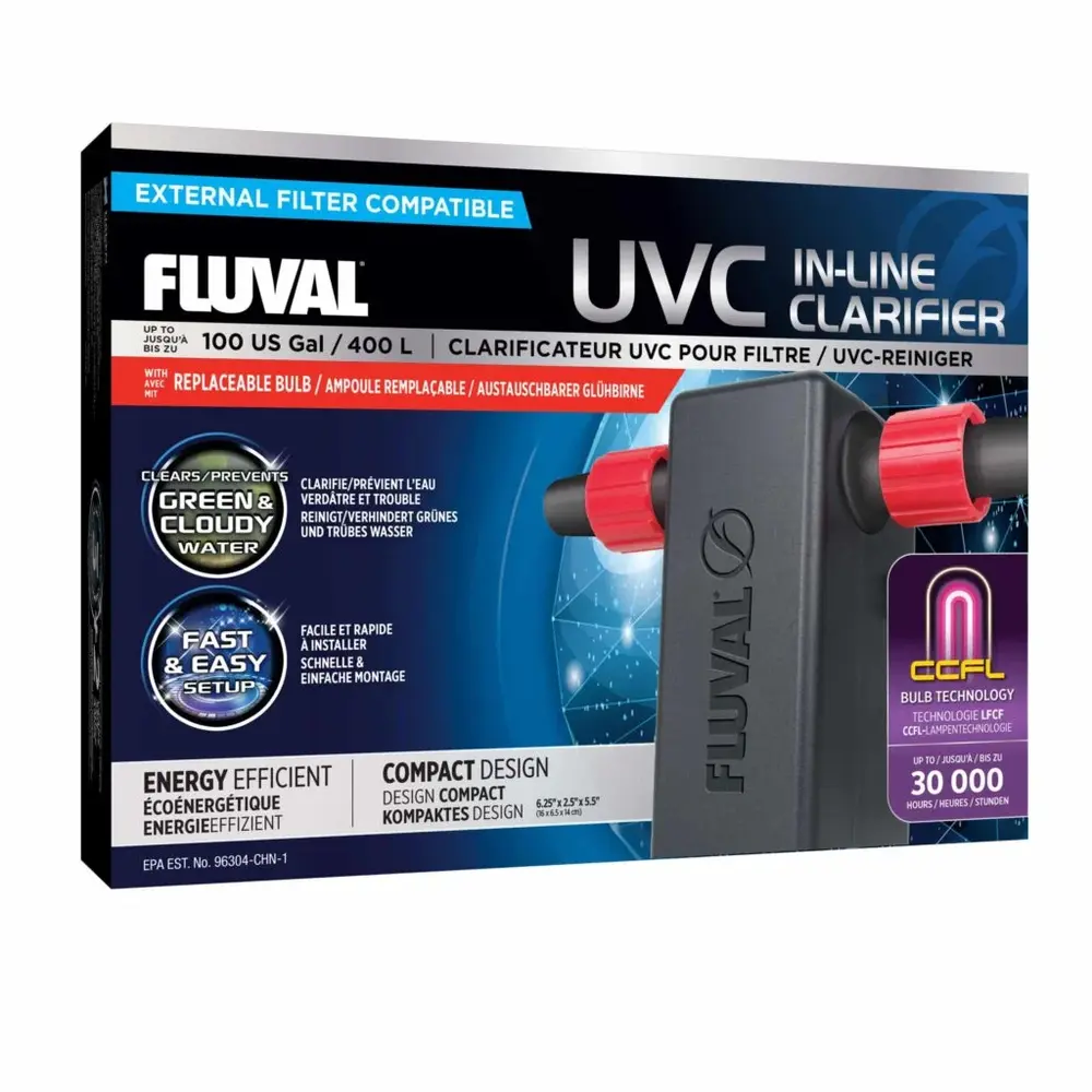 Fluval FL 3W CCFL UVC-Sterilisator Fluval FL 3W CCFL UVC-Sterilisator