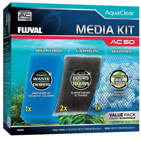 Fluval FL AC50 Filtermedien-Set
