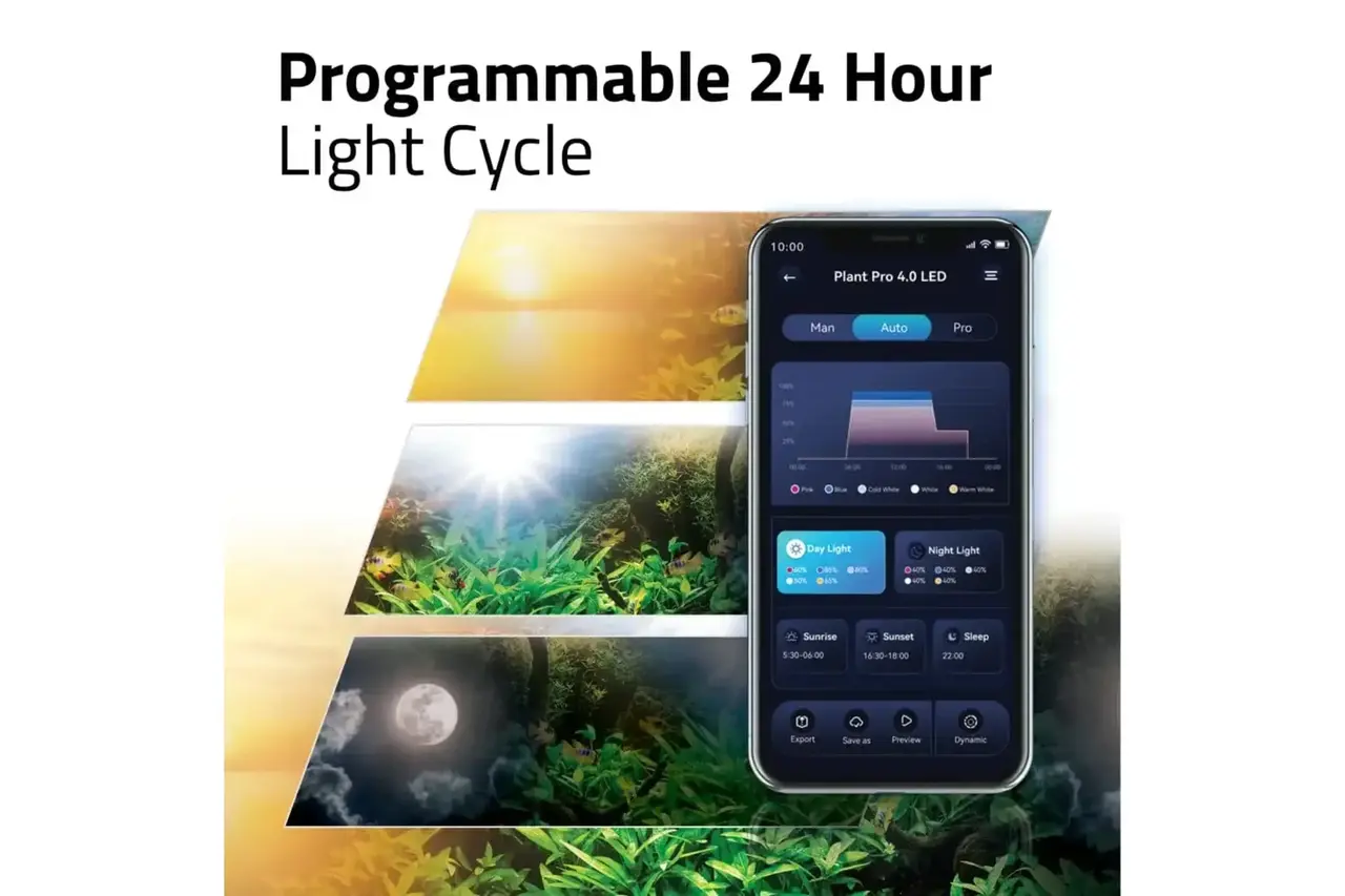 Fluval FL Plant Pro 4.0 LED 60W 59-88 cm Fluval FL Plant Pro 4.0 LED 60W 59-88 cm