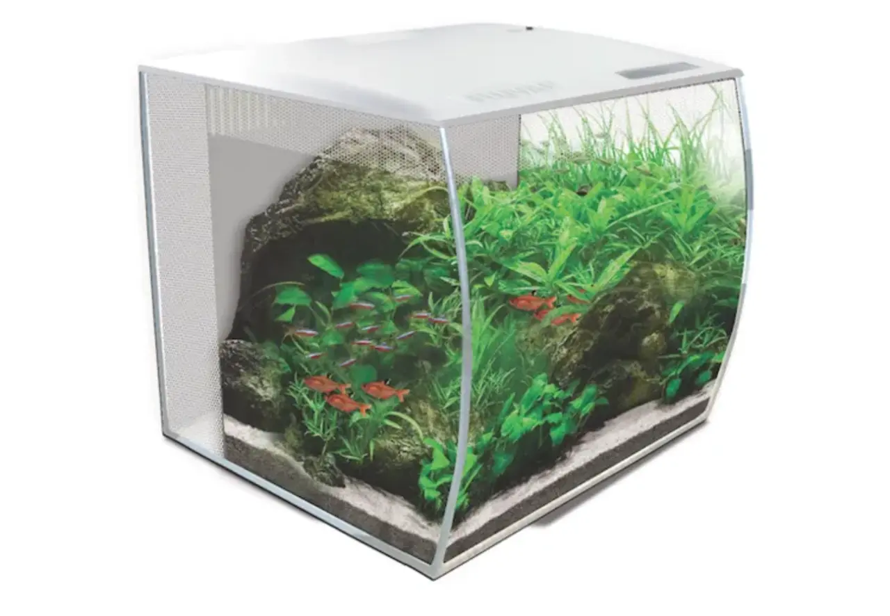 Fluval FL Flex Aquariumset 34L Weiß Fluval FL Flex Aquariumset 34L Weiß