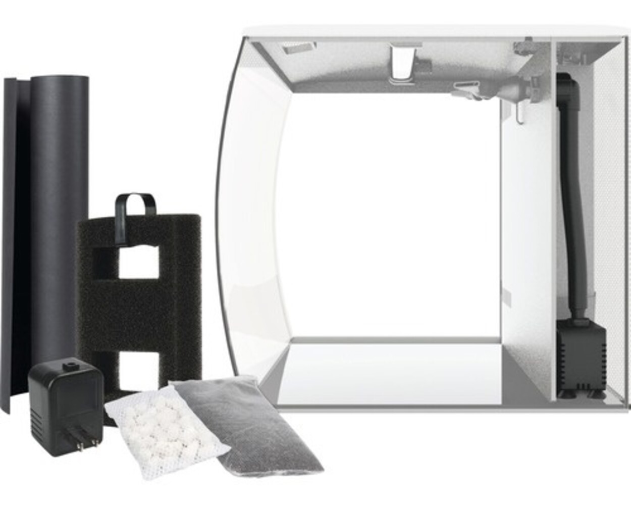 Fluval FL Flex Aquariumset 34L Weiß Fluval FL Flex Aquariumset 34L Weiß