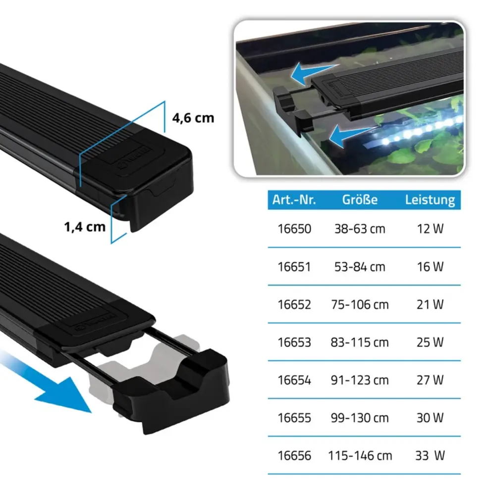 Fluval FL AquaSky LED 3.0 30W 99-130,4 cm