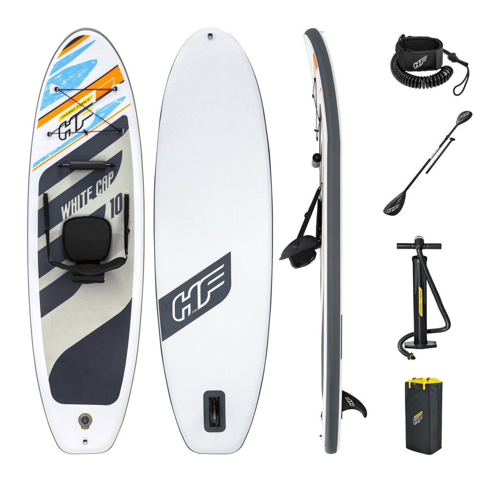 Bestway Hydro Force Sup Board White Cap Convertible Set