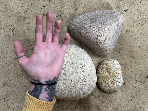 AQXL Selected A Steenbundel Tamago Rock braun 3 Stück AQXL Selected A Steenbundel Tamago Rock braun 3 Stück