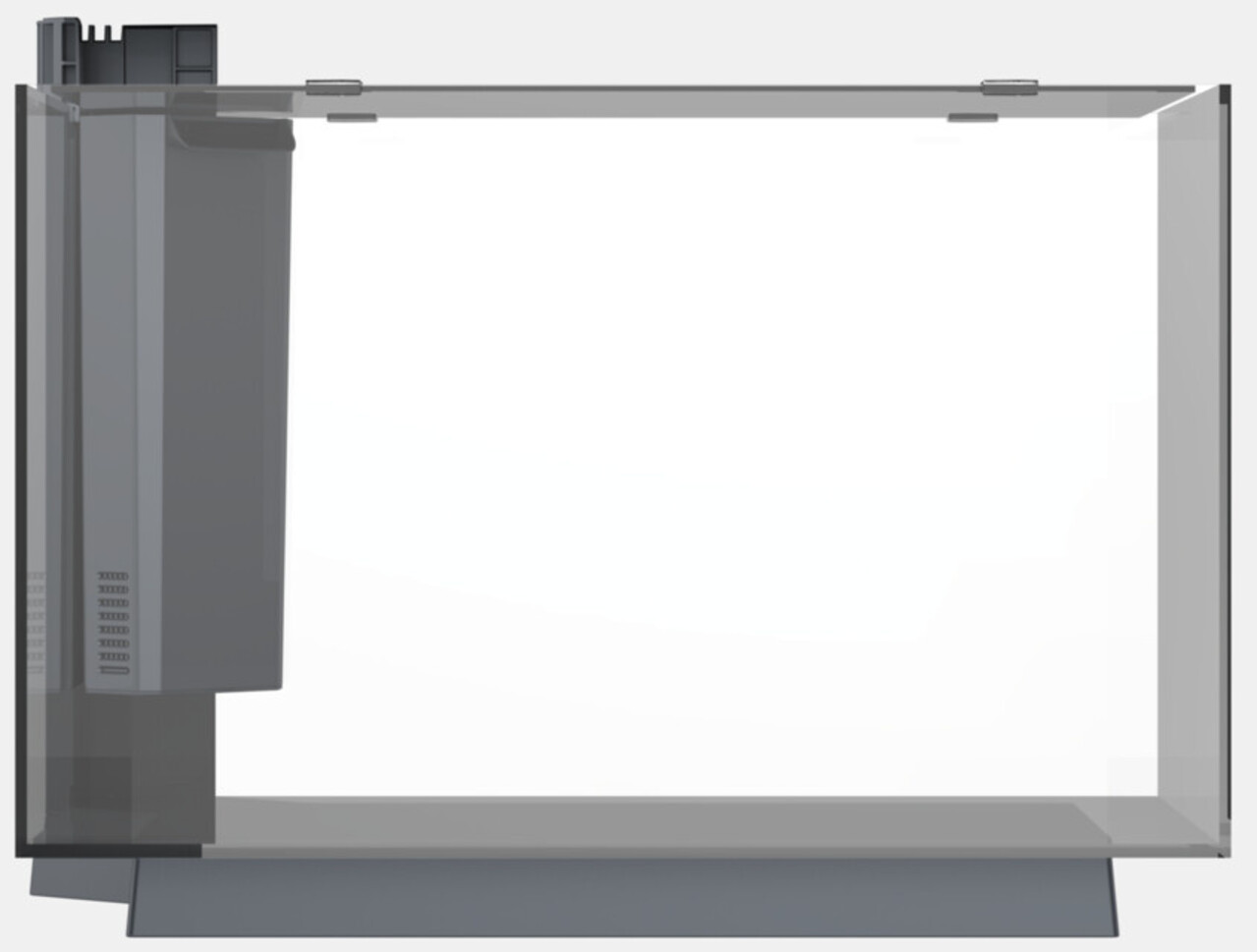 Superfish Quadro 70 Einzel Aquarium mit Unterschrank Schwarz