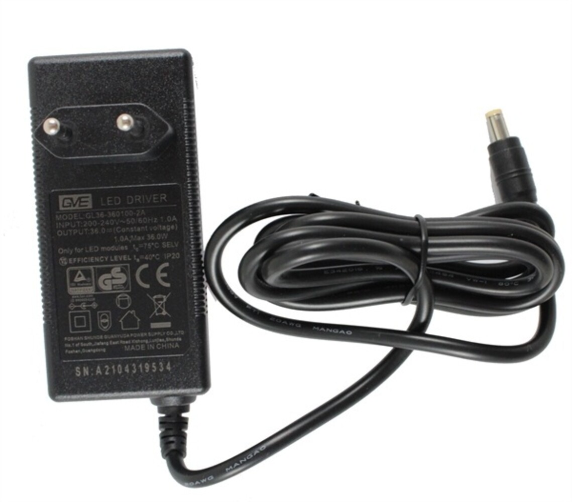 Chihiros Trafo 36V 1A (Universal 550-800) Chihiros Trafo 36V 1A (Universal 550-800)