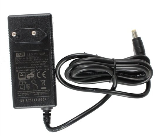 Chihiros Trafo 36V 1A (Universal 550-800) Chihiros Trafo 36V 1A (Universal 550-800)