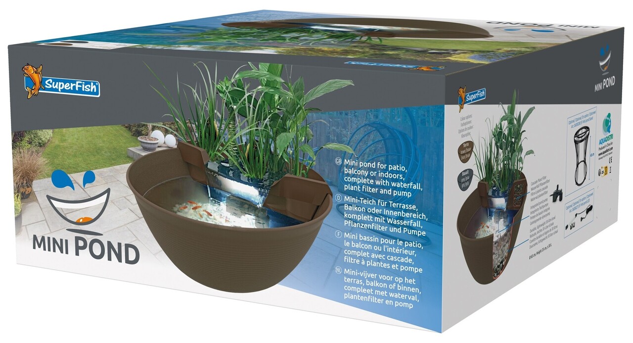 Superfish Mini Teich Braun Superfish Mini Teich Braun