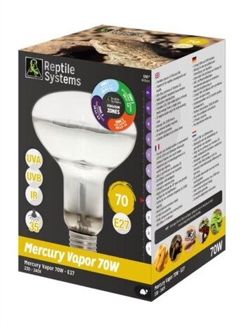 Reptile Systems AS Reptile Mercury Vapor UV 70 W