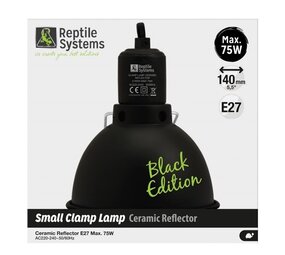 Reptile Systems AS Keramik Reflektor Klammerlampe Klein 140mm 5,5 Zoll