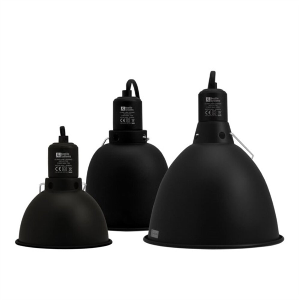 Reptile Systems AS Keramik Reflektor Klammerlampe Klein 140mm 5,5 Zoll