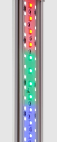 Aquatlantis Ultra LED Strip 57W durch Volga 450 Aquarium ersetzen