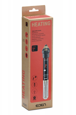Eden RCA 25 Regelbare Heizung
