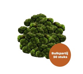 Waterplant Moosball Chladoflora XL 4-7cm Großpackung 50 Stück