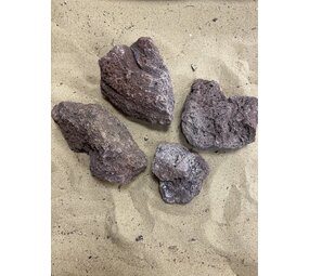 AQXL Selected A Steingebündel Lavastein rot 4 Stück AQXL Selected A Steingebündel Lavastein rot 4 Stück