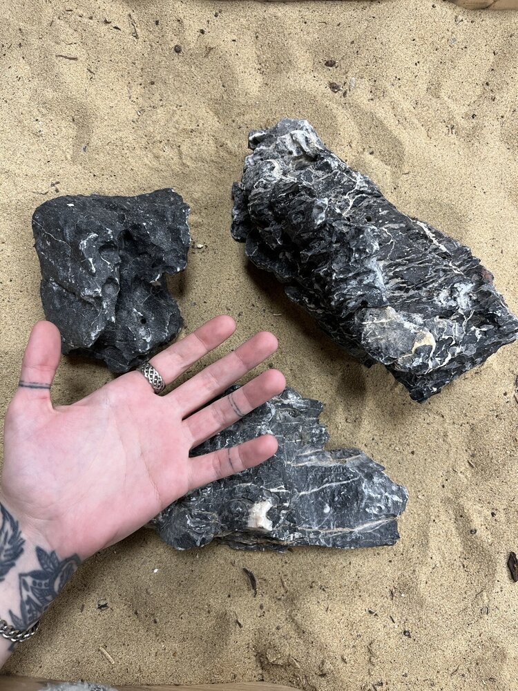 AQXL F Steenbundel Mini Landscape schwarz 3 Stück