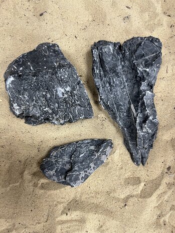 AQXL E Steinbündel Mini Landscape schwarz 3 Stück