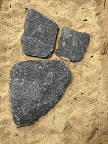 AQXL A Steenbundel Black Flat River 3 Stück AQXL A Steenbundel Black Flat River 3 Stück