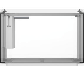 Superfish Home ProLED 85 Einzel Aquarium mit Unterschrank Weiß