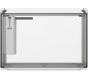 Superfish Home ProLED 65 Einzel Aquarium mit Unterschrank Weiß