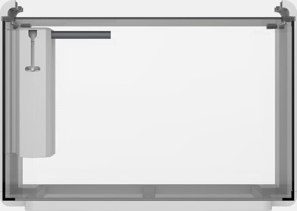 Superfish Home ProLED 65 Einzel Aquarium mit Unterschrank Weiß