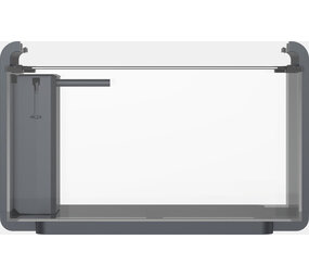 Superfish Home ProLED 30 Einzel Aquarium mit Unterschrank Schwarz