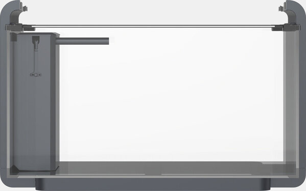 Superfish Home ProLED 30 Einzel Aquarium mit Unterschrank Schwarz