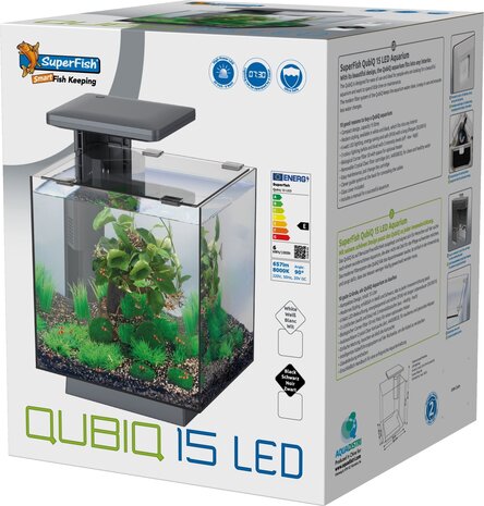 Superfish Qubiq 15 LED Schwarz