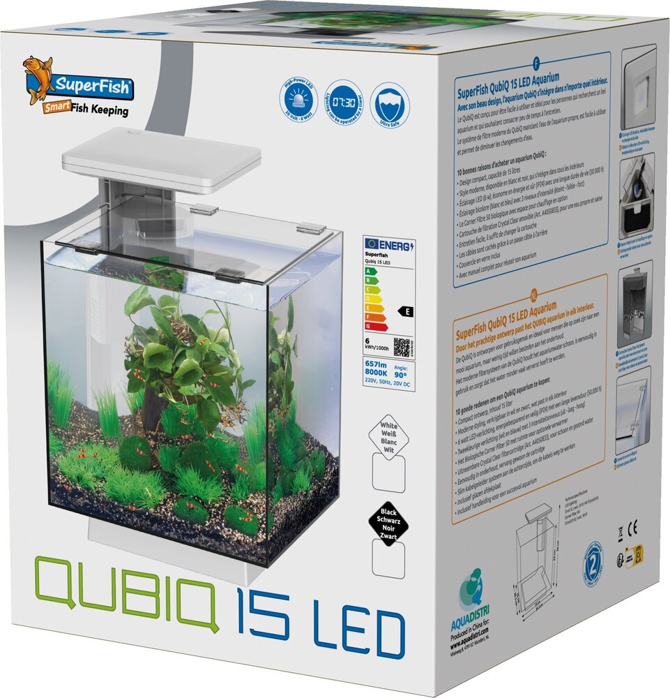 Superfish Qubiq 15 LED Weiß