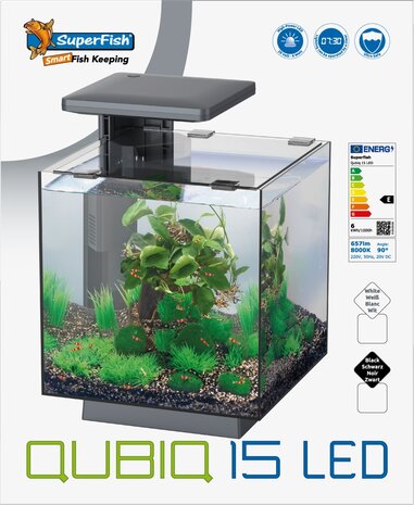 Superfish Qubiq 15 LED Schwarz