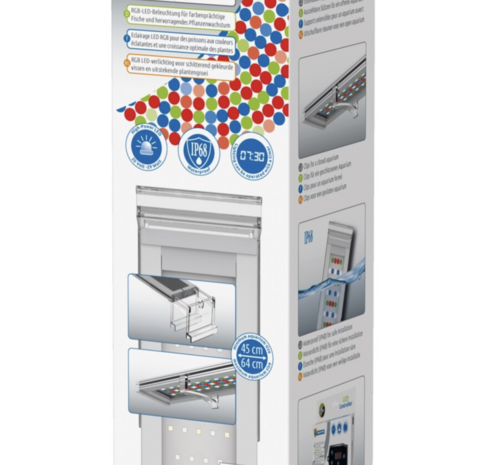 Superfish Scaper LED RGB 64 Beleuchtung 30W