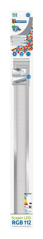 Superfish Scaper LED RGB 112 Beleuchtung 55W Superfish Scaper LED RGB 112 Beleuchtung 55W