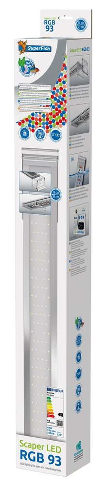 Superfish Scaper LED RGB 93 Beleuchtung 46W