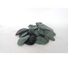 HS Aqua Black Flat River Rock M 15-25cm HS Aqua Black Flat River Rock M 15-25cm