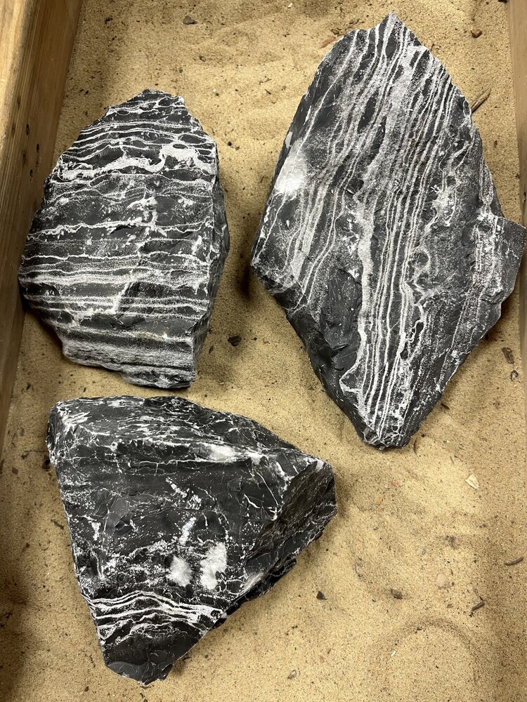 AQXL A Steenbundel Leopard Stone grau 3 Stück