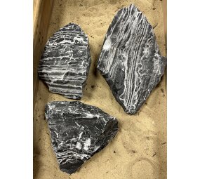 AQXL A Steenbundel Leopard Stone grau 3 Stück