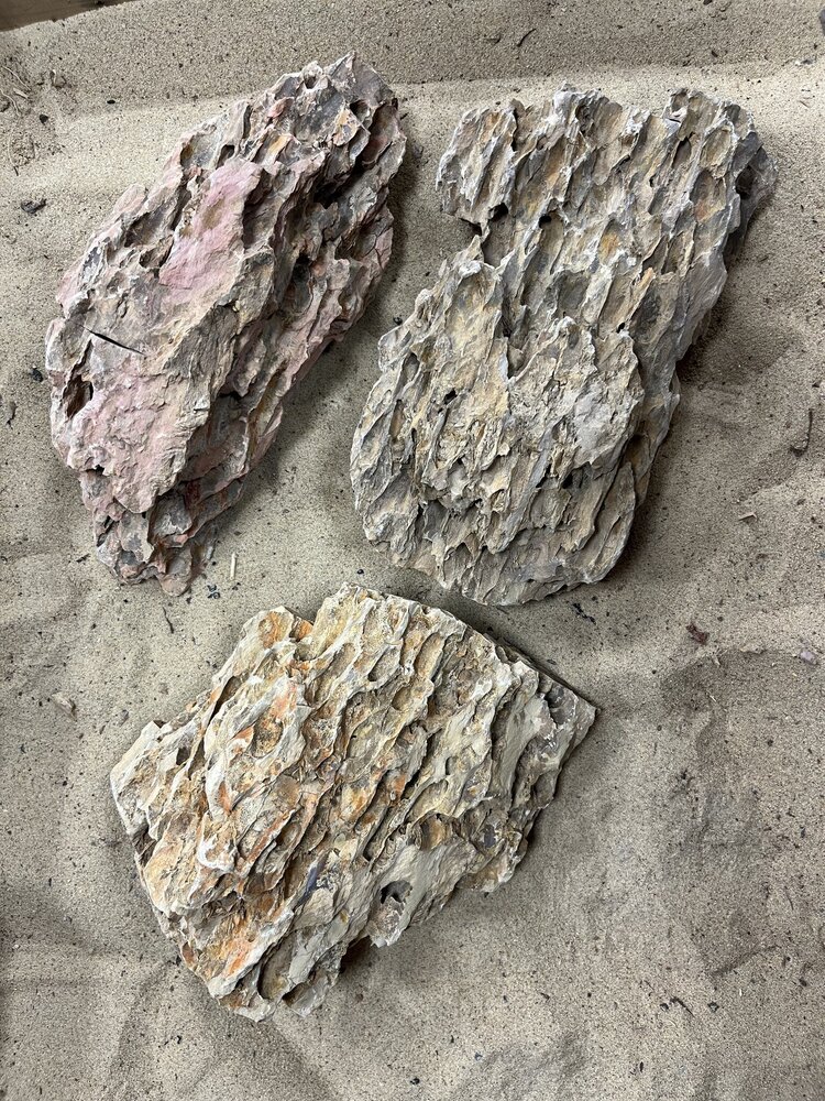 AQXL C Steinbündel Dragon Rock braun 3 Stück